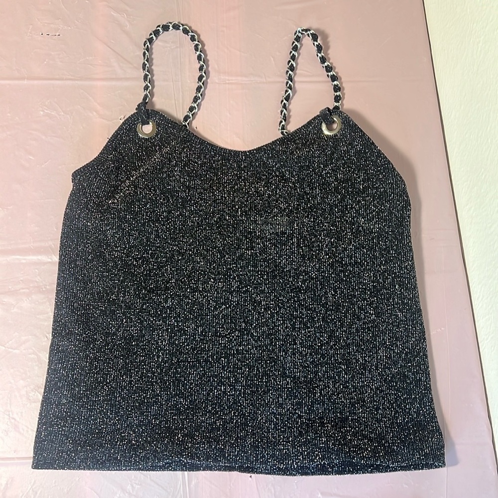 Black Rhinestone Bustiers Set - Picture 7 of 8